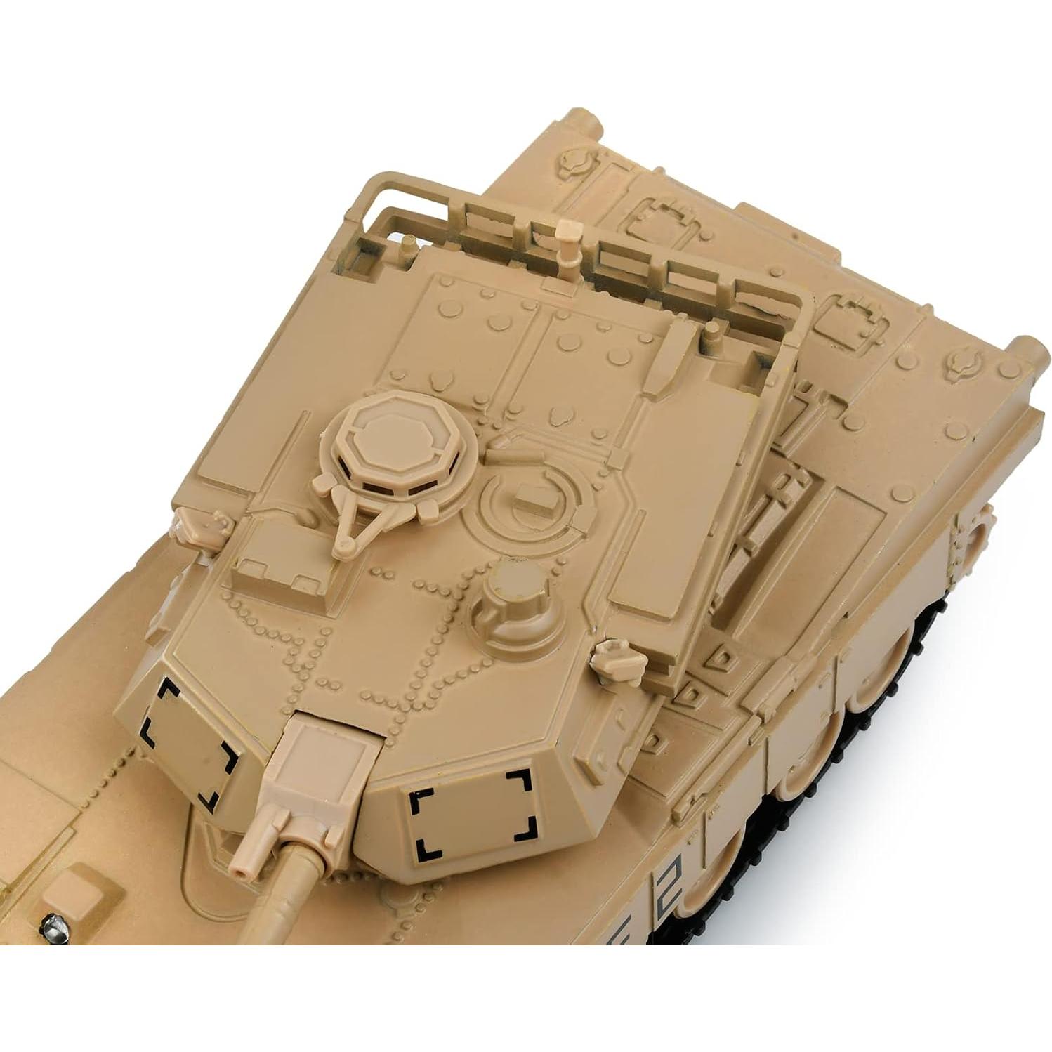 Tanque de Metal a Escala 1/48 M1A2 Abrams DS. ESTILO DISTINTIVO