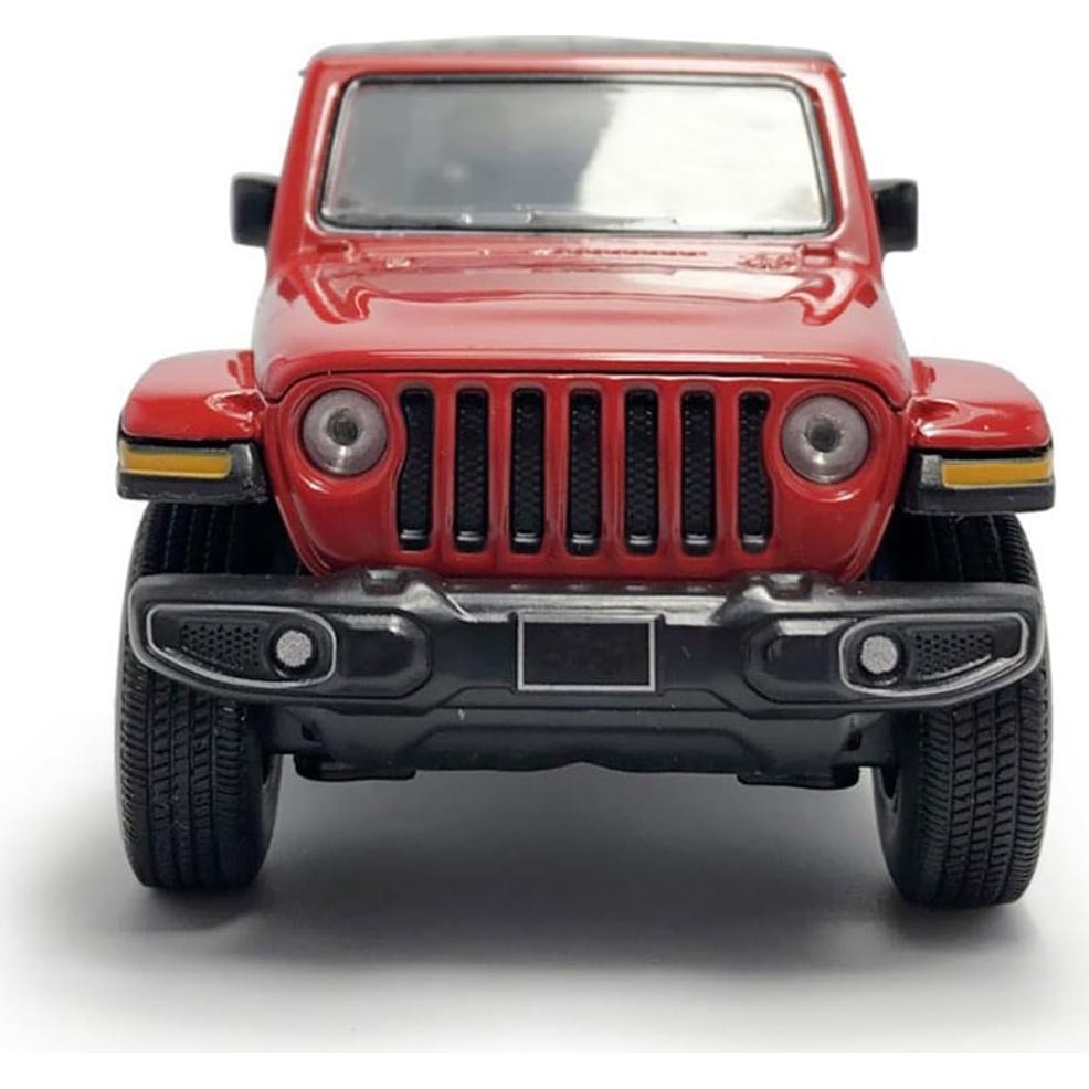 Coche de Juguete Diecast SUV VIIGER Wrangler Sahara 1/32 Rojo