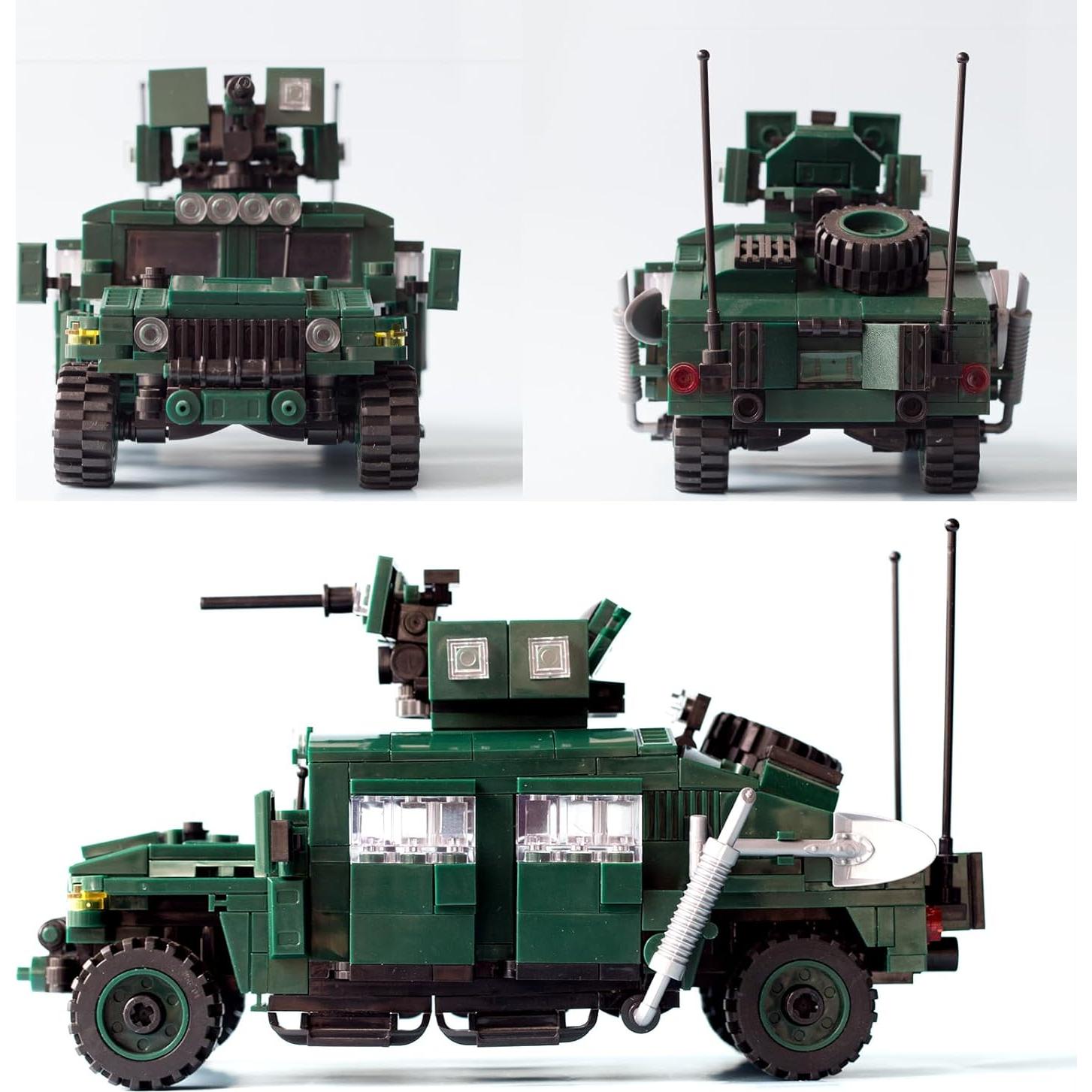 Bloques de Construcción Vehículo Militar KALAPINK M1151 518 Piezas