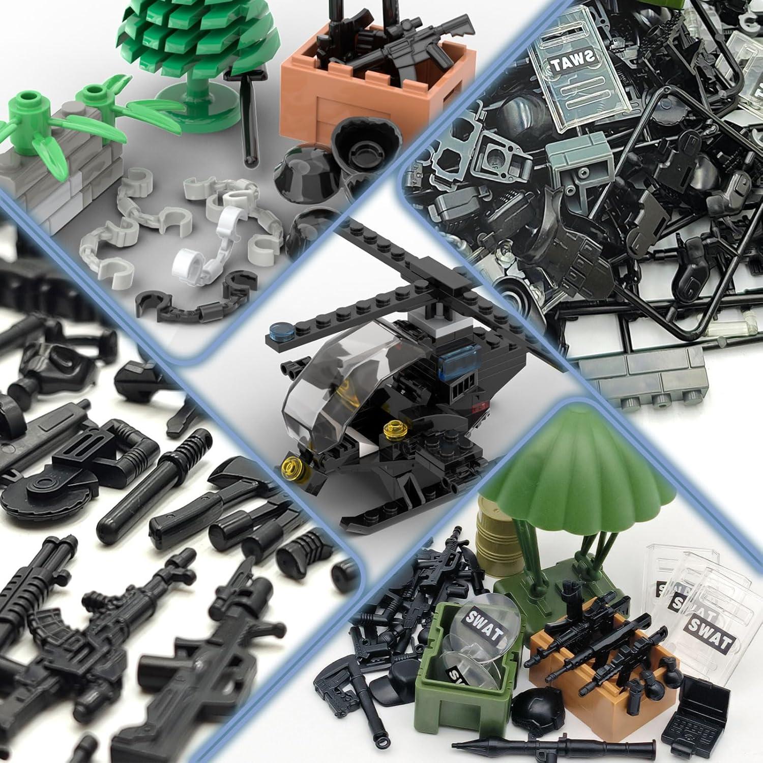 Kit de Accesorios de Juguete Militar ALEYOOTECHE 220 Piezas