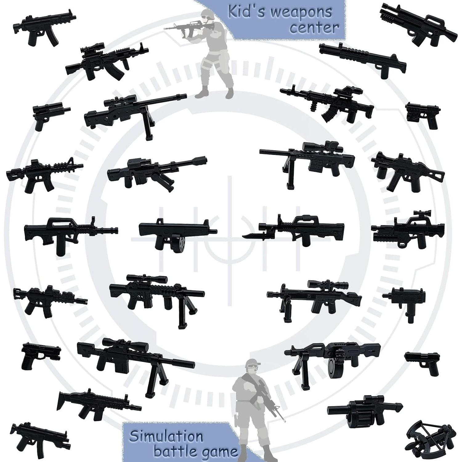 Kit de Accesorios de Juguete Militar ALEYOOTECHE 220 Piezas