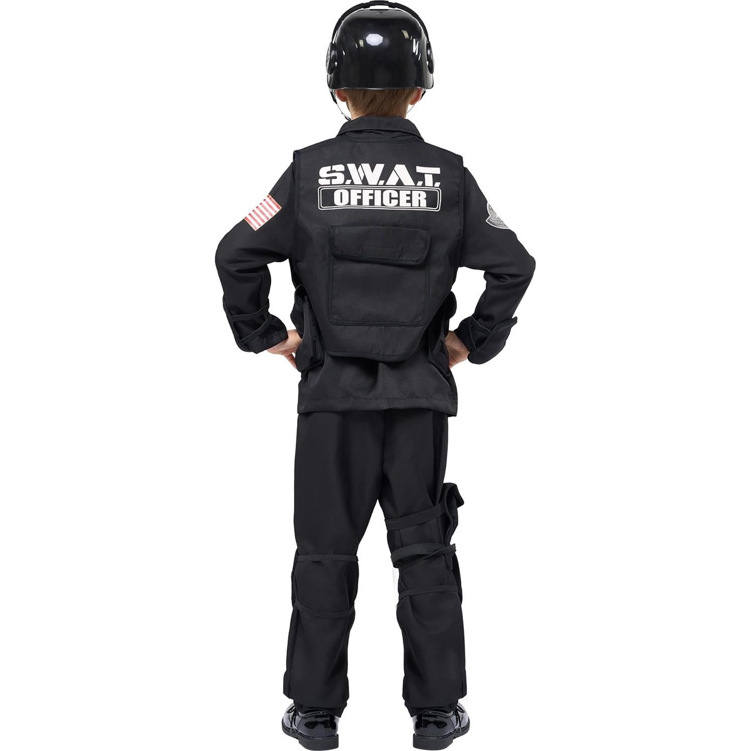 Disfraz Oficial SWAT Spooktacular para Niños 5-7 años