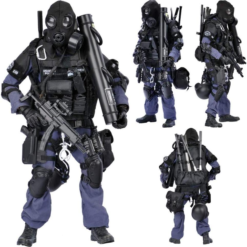 Figura de Acción SWAT Bardis 1:6 con Accesorios Completo