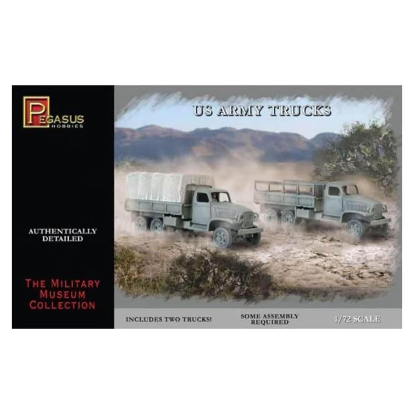 Kit de Modelismo Camiones Ejército EE. UU. Pegasus 1/72