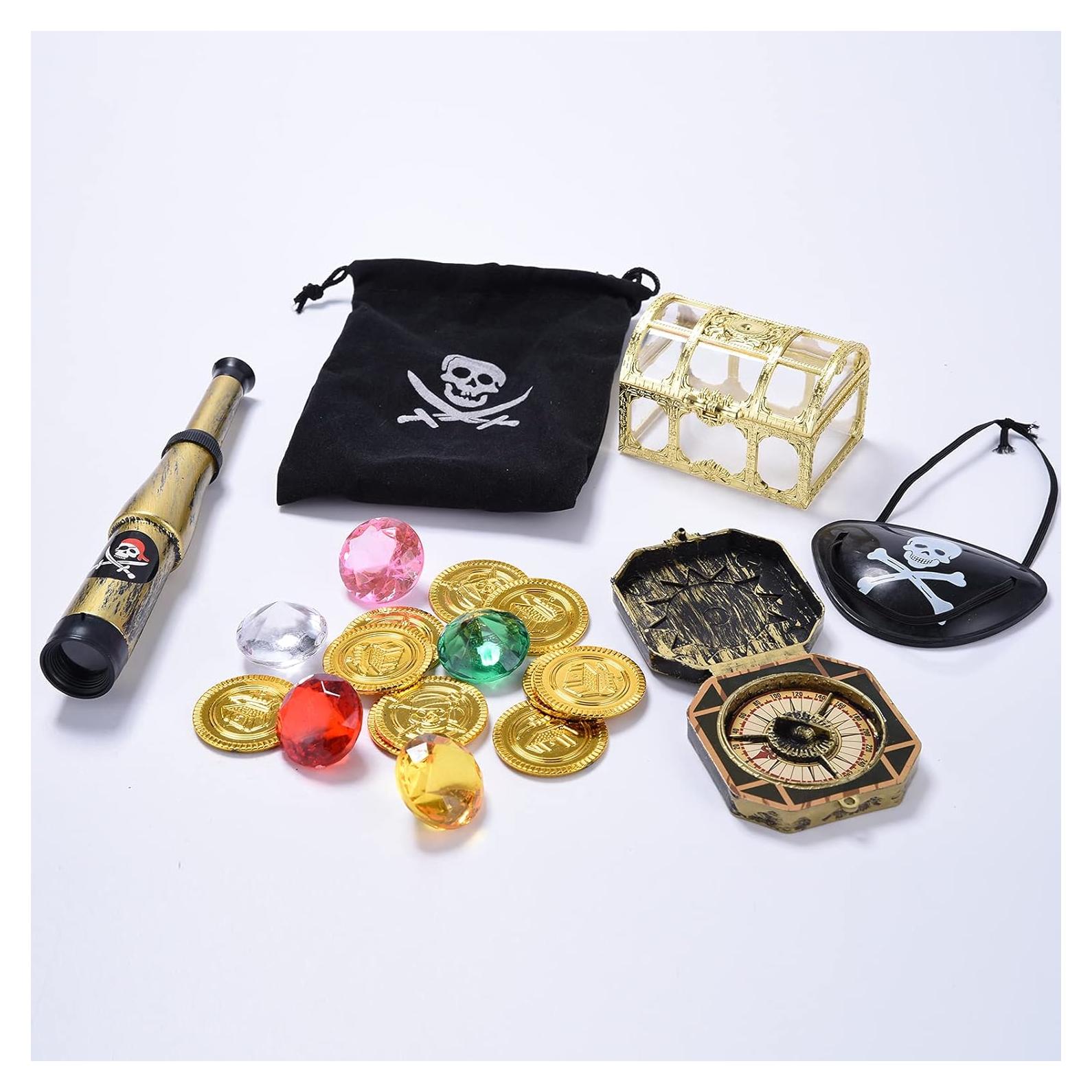 Conjunto de Juguetes de Pirata Juephe - Accesorios Fiesta Infantil