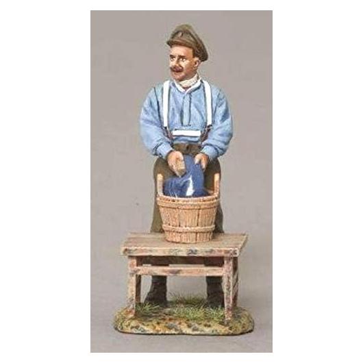 Figura Soldado Británico 1:30 Thomas Gunn Peltre WWI