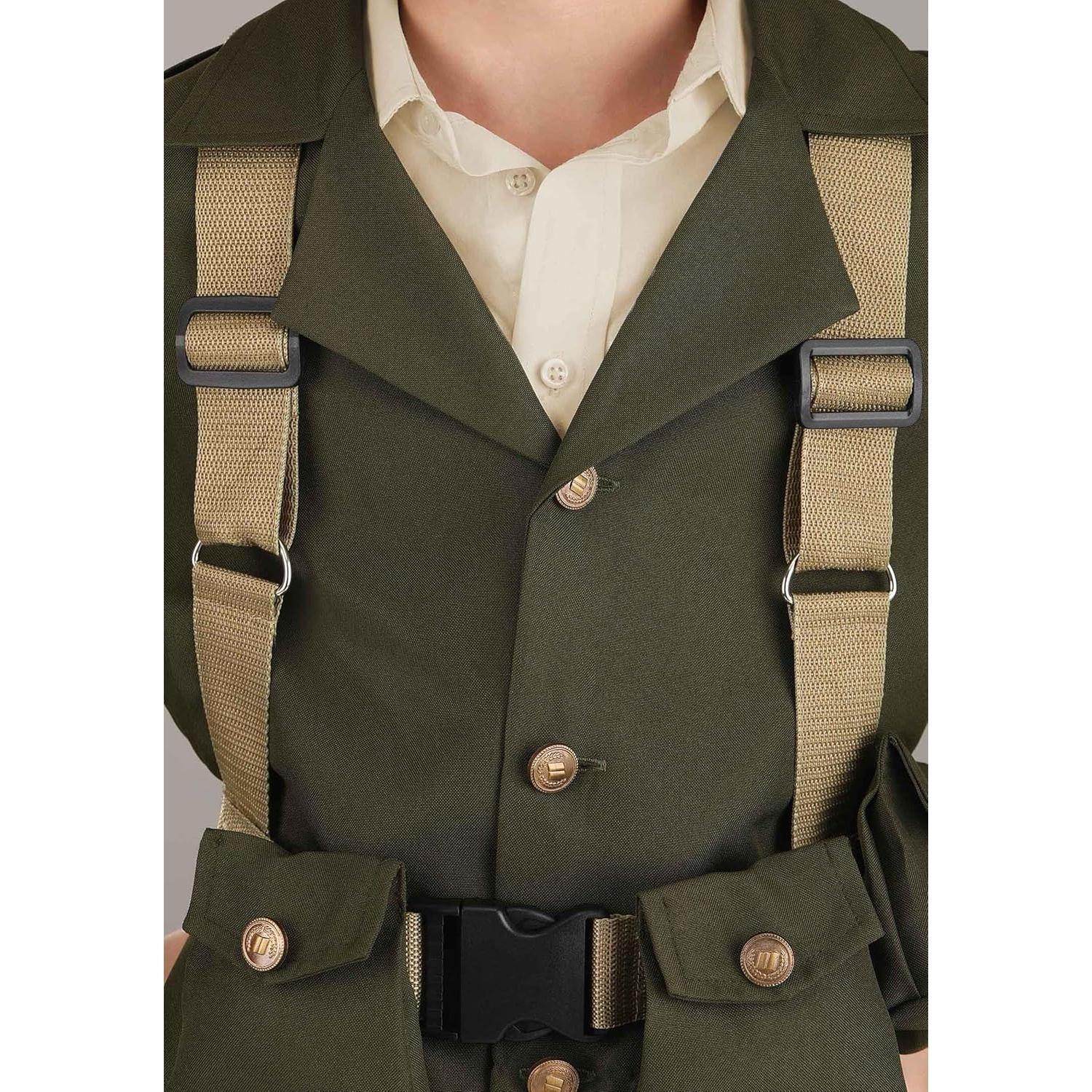 Disfraz de Soldado de la WW2 Deluxe Fun Costumes Hombre X-Pequeño