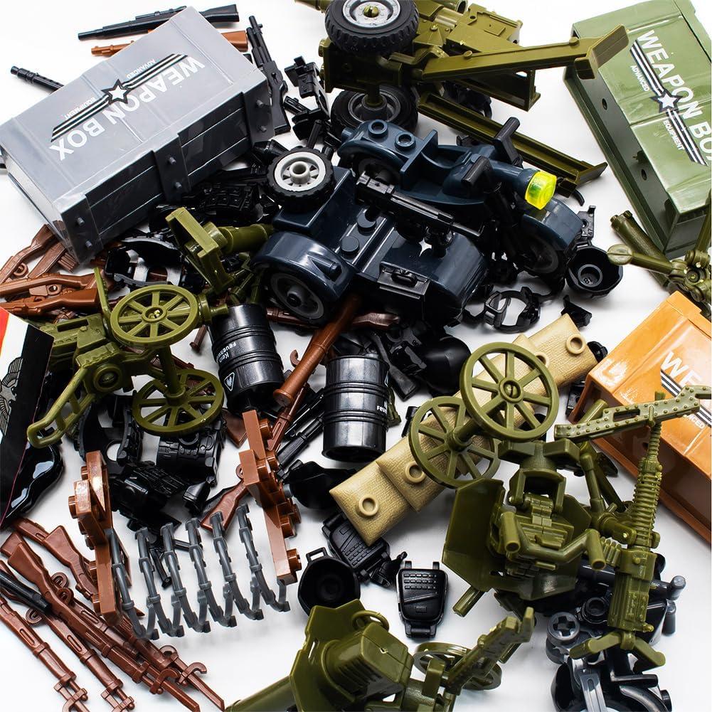 Paquete de Accesorios Militares Segunda Guerra Mundial ZECHOCHOZE