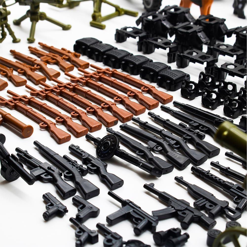 Paquete de Accesorios Militares Segunda Guerra Mundial ZECHOCHOZE