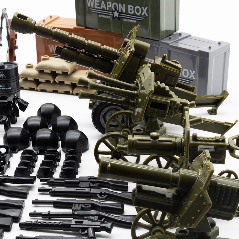 Paquete de Accesorios Militares Segunda Guerra Mundial ZECHOCHOZE