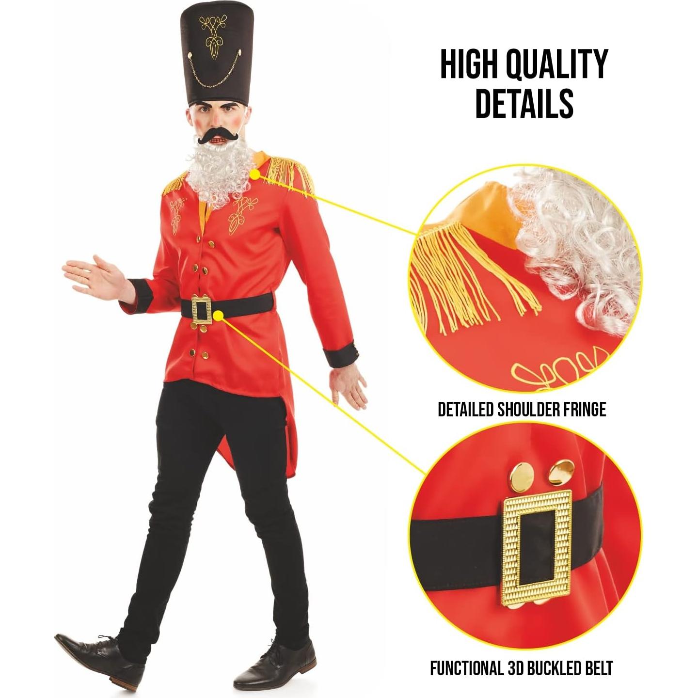 Disfraz de Soldado de Nuez Fun Shack para Hombres - Grande