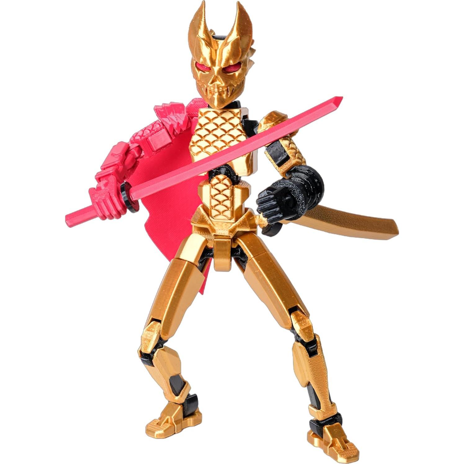 Figura de acción Dummy 20 Oro 20.6 cm 10 en 1 con accesorios