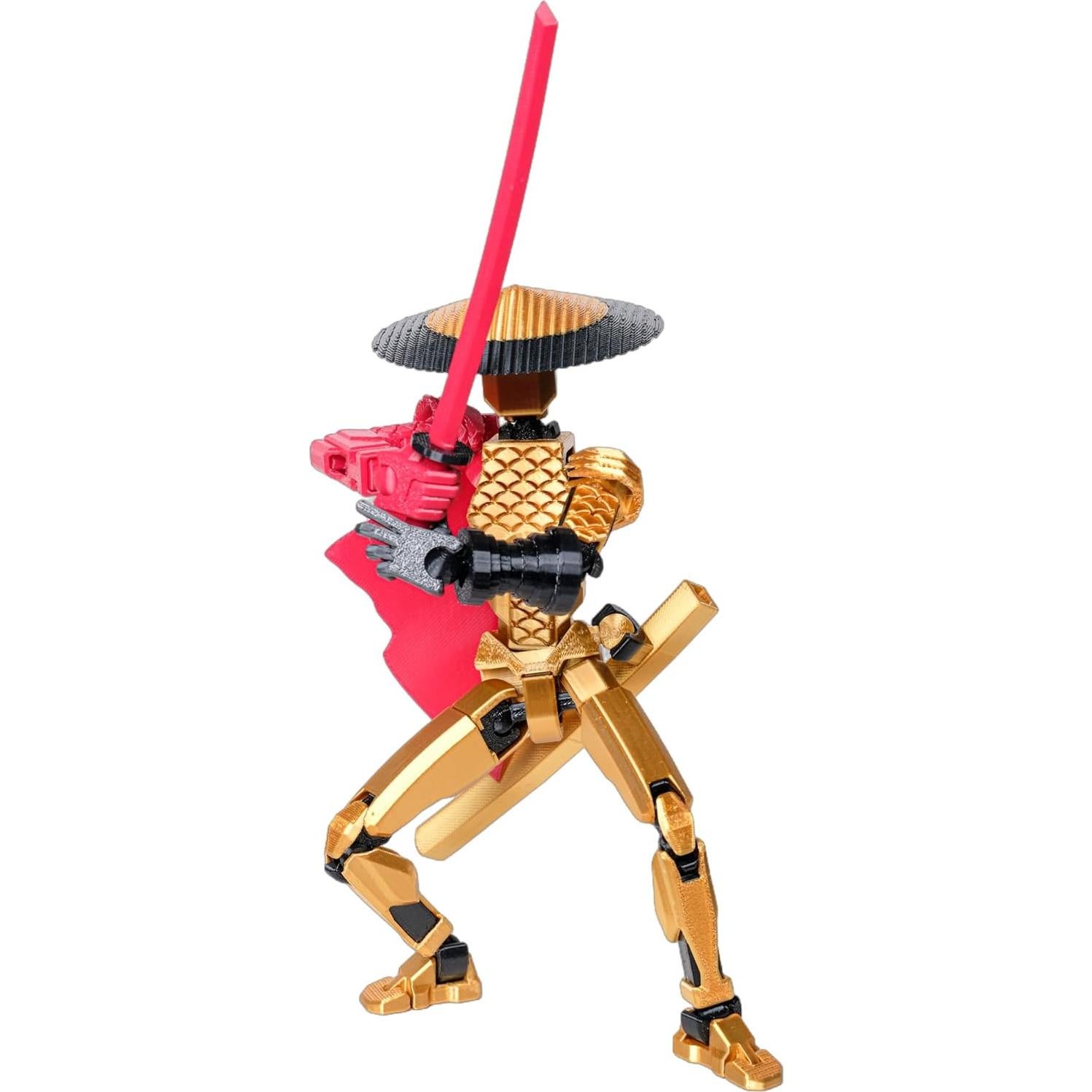 Figura de acción Dummy 20 Oro 20.6 cm 10 en 1 con accesorios