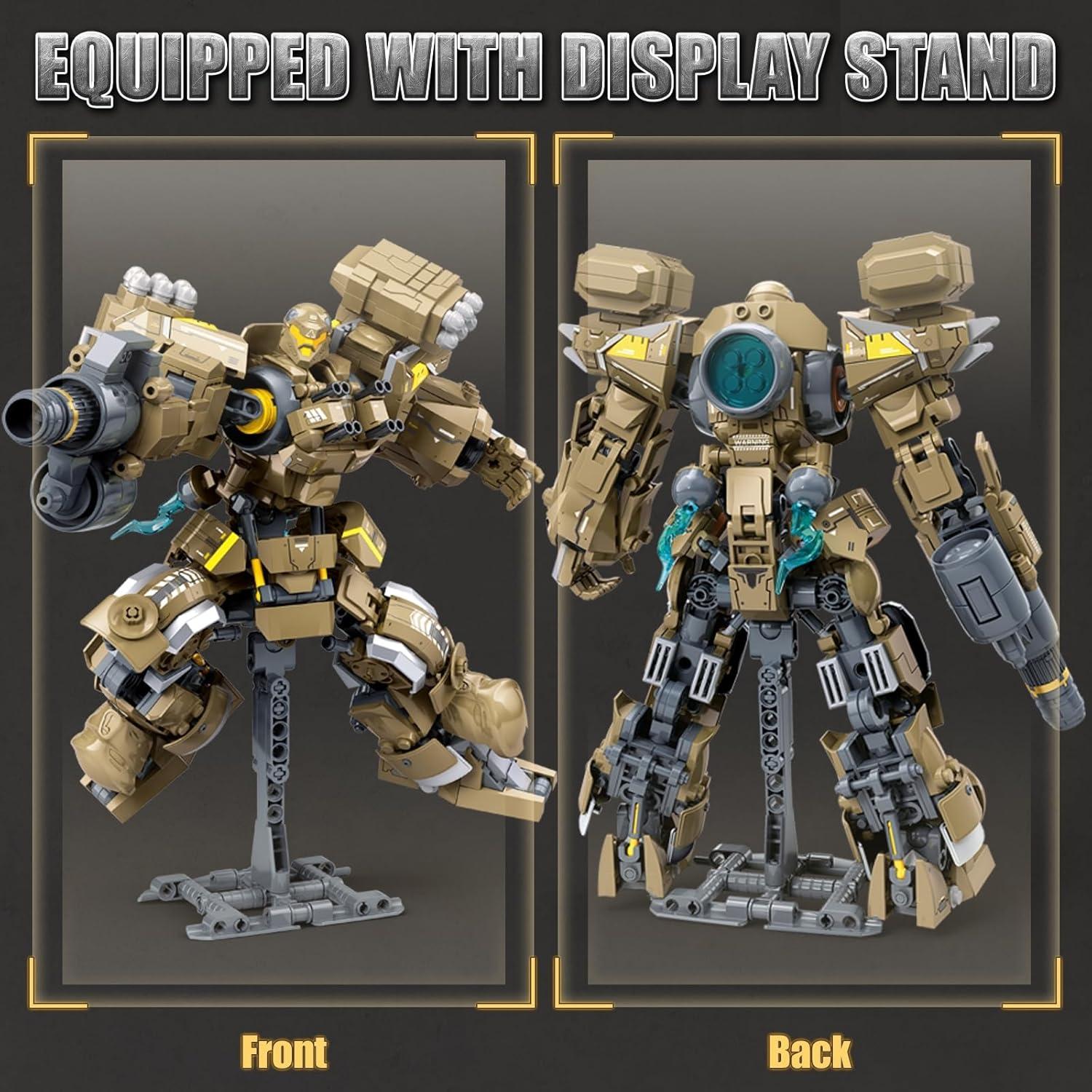 Set de Bloques de Construcción Mecánico Artillería High Godo 581 Piezas