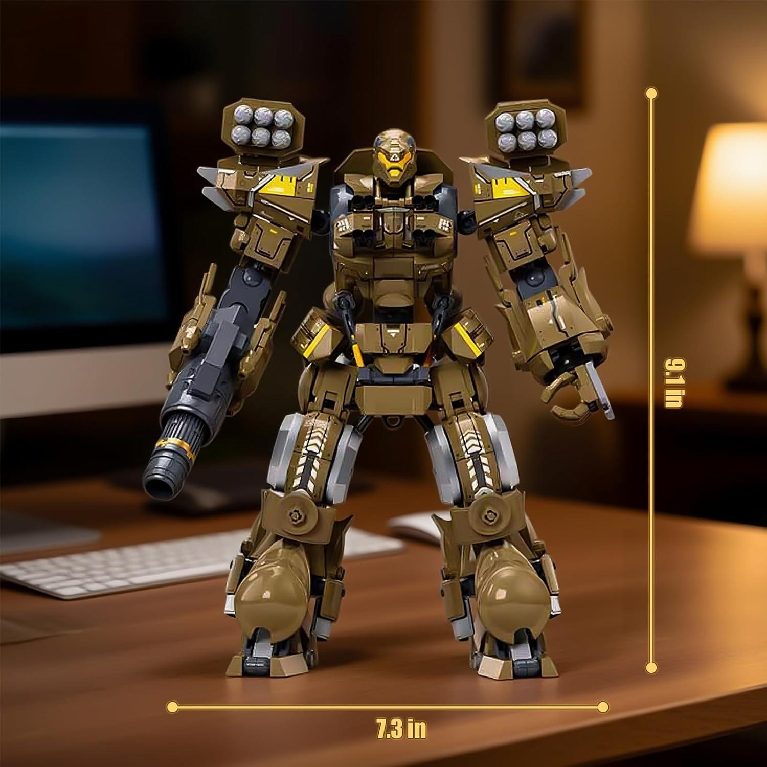 Set de Bloques de Construcción Mecánico Artillería High Godo 581 Piezas