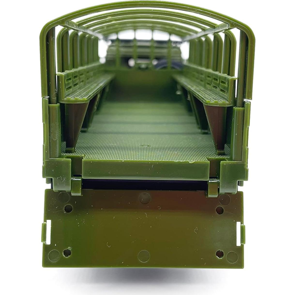 Camión de Transporte Militar VIIGER Diecast Verde 21.6 cm