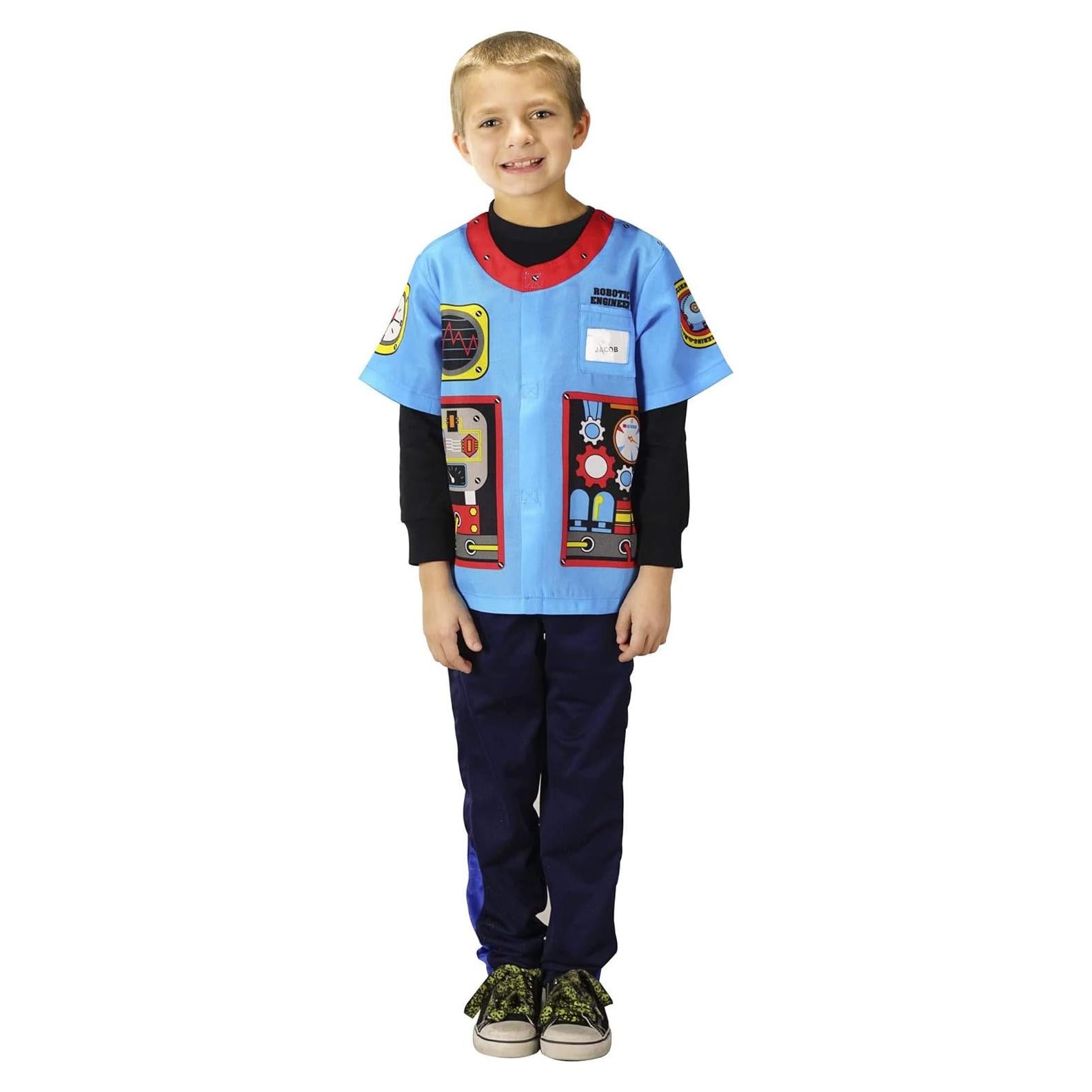 Traje de Ingeniero Robótico Aeromax para Niños 3-6 Años