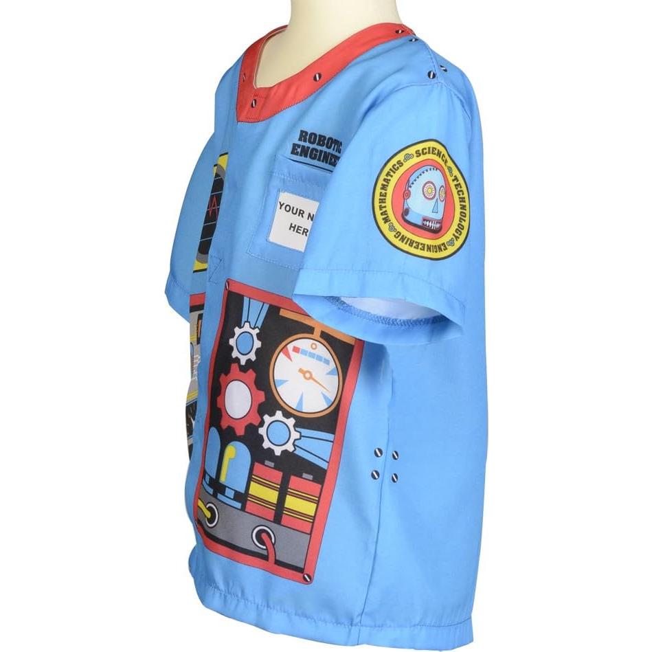 Traje de Ingeniero Robótico Aeromax para Niños 3-6 Años