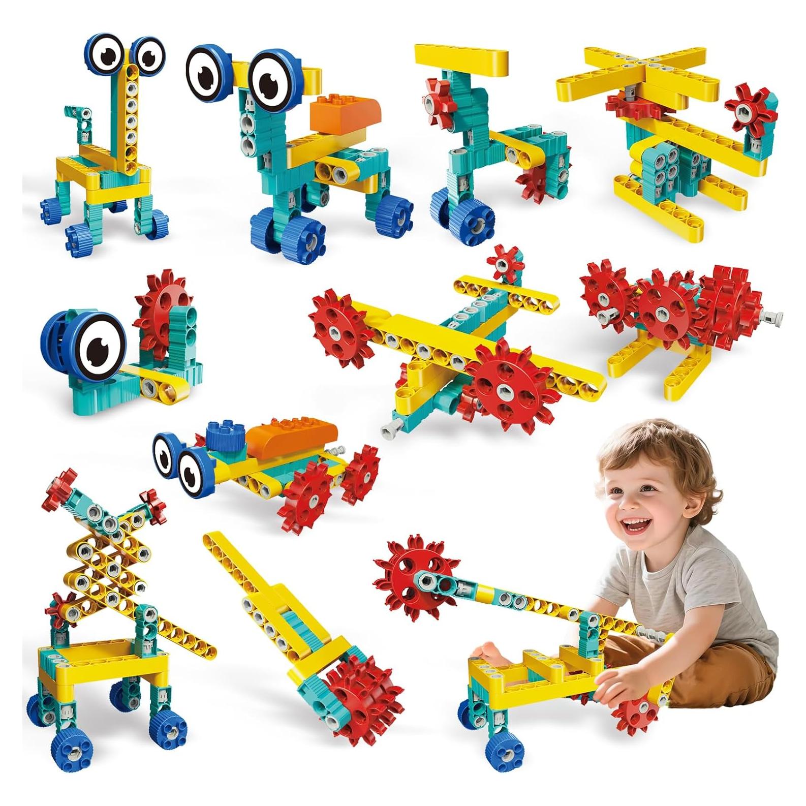 Juguete de Construcción STEM 13 en 1 Goouli 135 Piezas