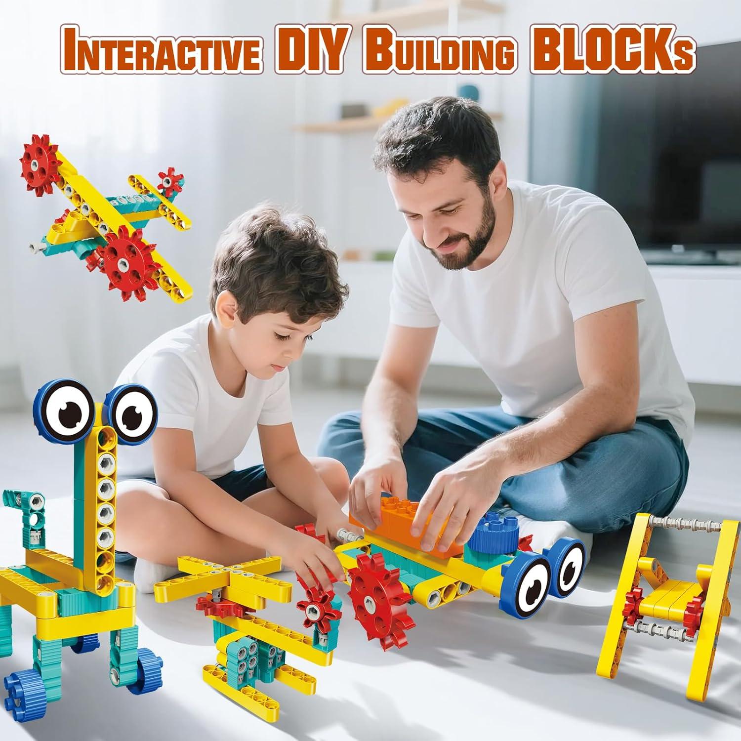 Juguete de Construcción STEM 13 en 1 Goouli 135 Piezas