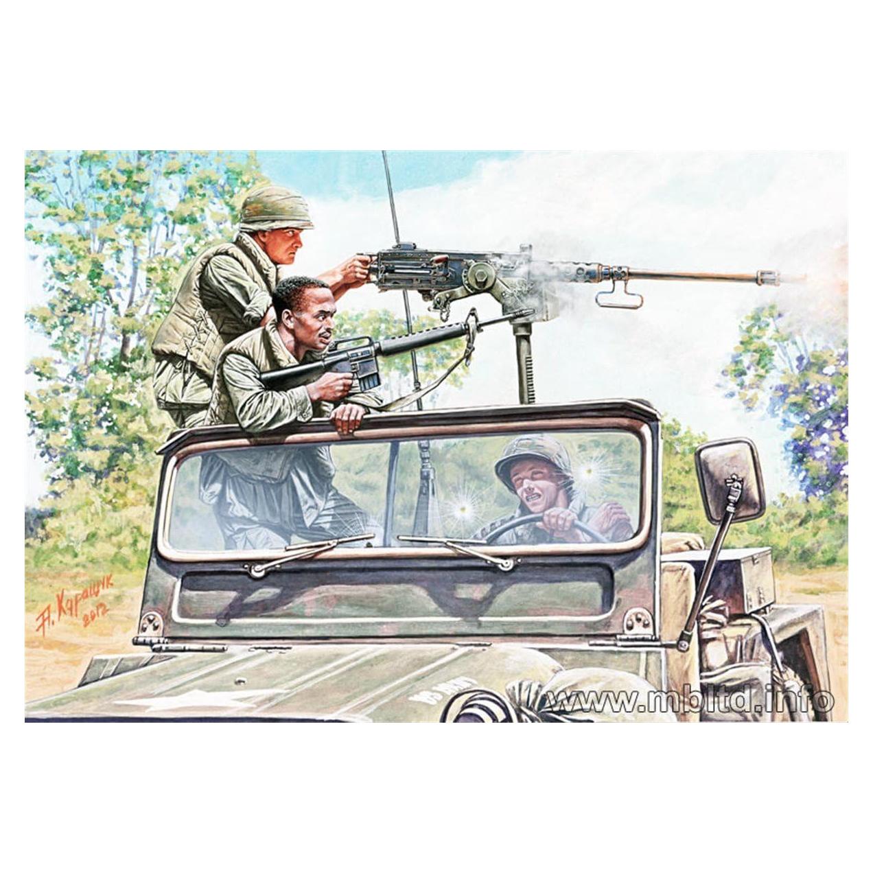 Set de 5 Figuras de Modelismo Master Box 1/35 Viet Cong