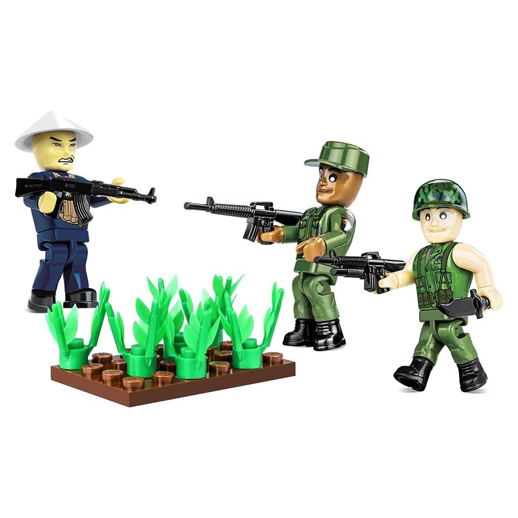 Set de Bloques de Construcción COBI Soldados Guerra Vietnam