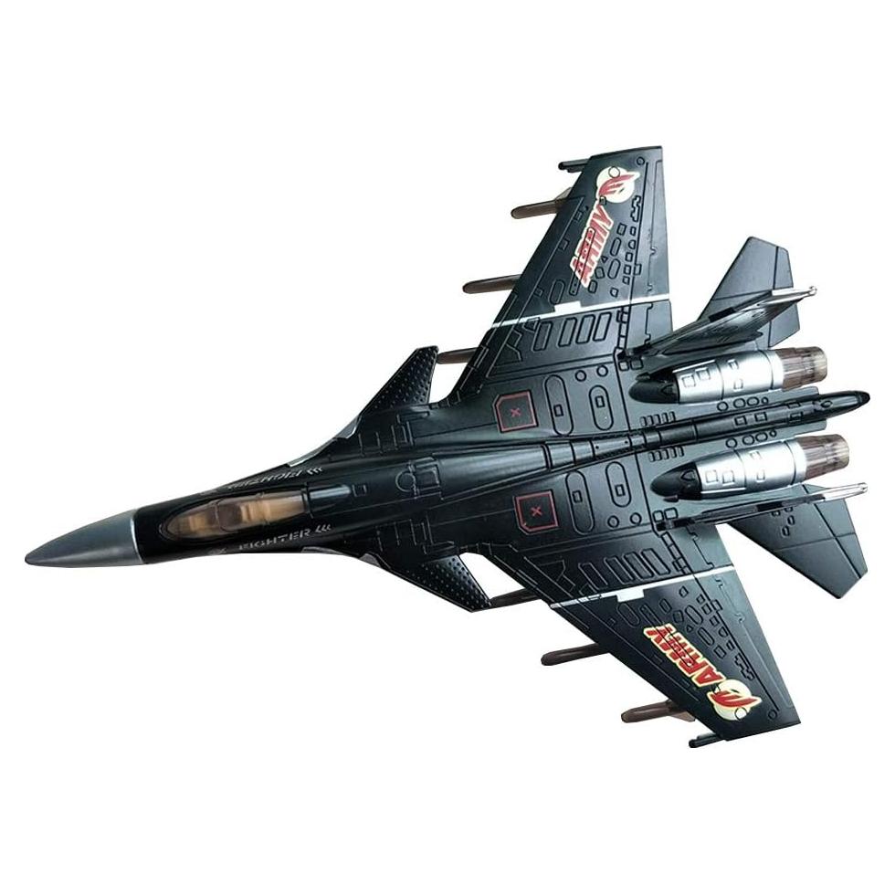 Avión de Combate HSOMiD con Luces y Sonidos - 26.2x19.8cm