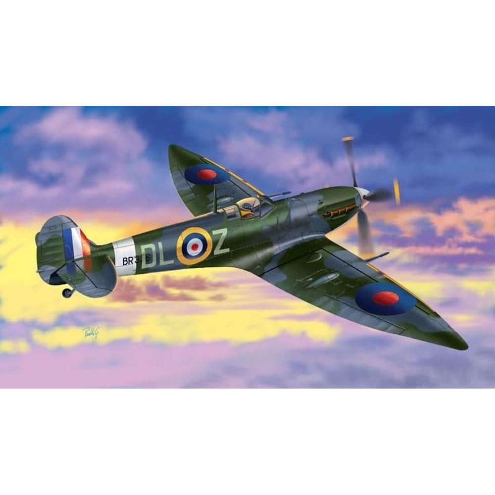 Kit de Modelo Spitfire Mk VI 1:72 Italeri - Plástico Verde