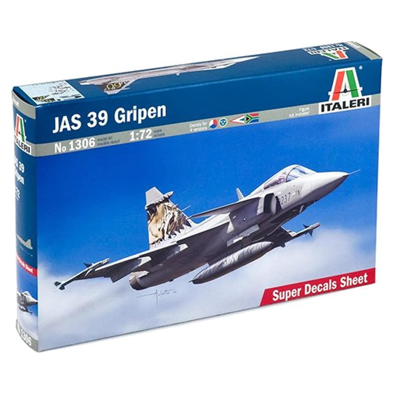 Modelo de avión Italeri Jas 39 Gripen 1:72 1306S