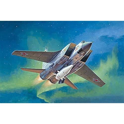 Kit de modelo plástico Trumpeter MiG-31BM 1:72 con KH-47M2