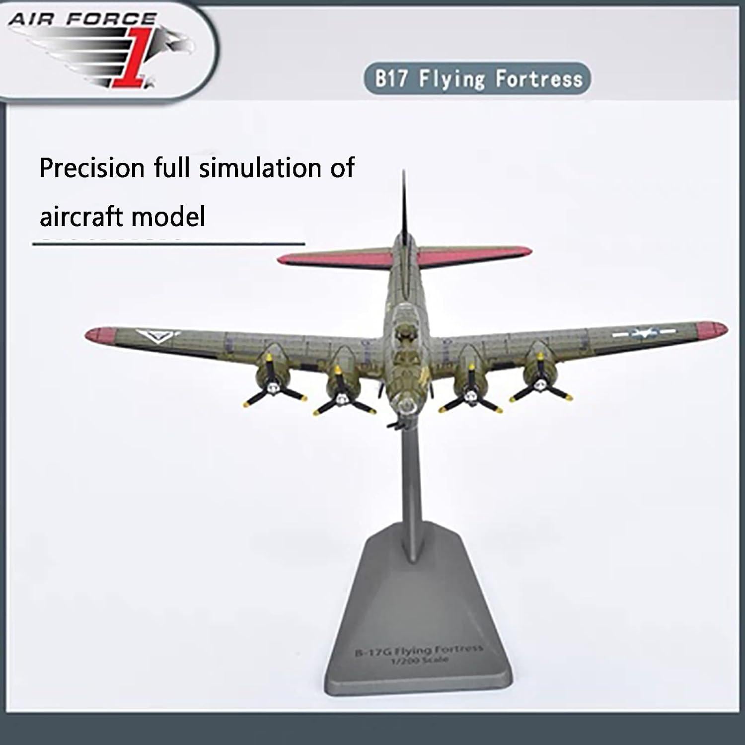 Modelo B-17G Bombardero WWII 1:200 Aleación Boeing