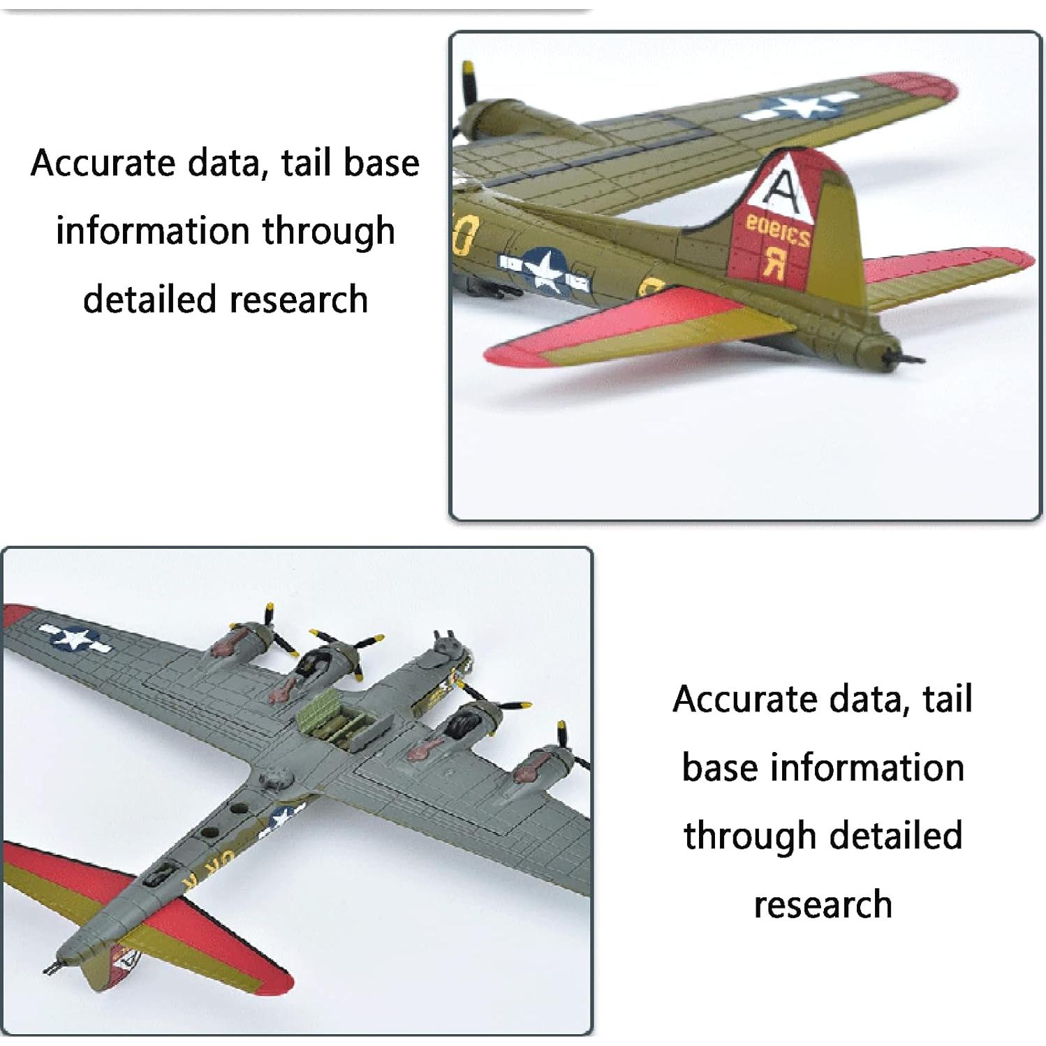 Modelo B-17G Bombardero WWII 1:200 Aleación Boeing
