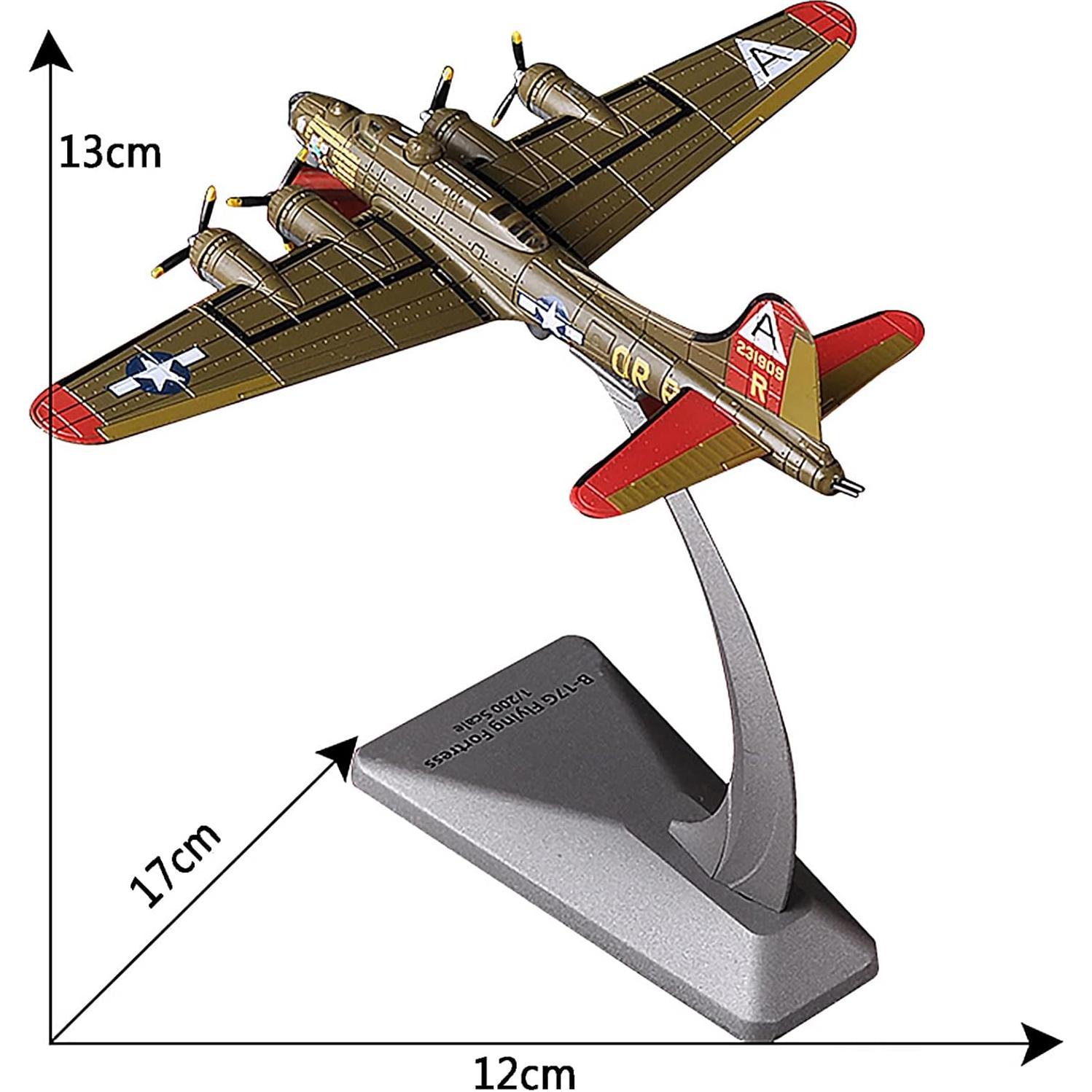 Modelo B-17G Bombardero WWII 1:200 Aleación Boeing