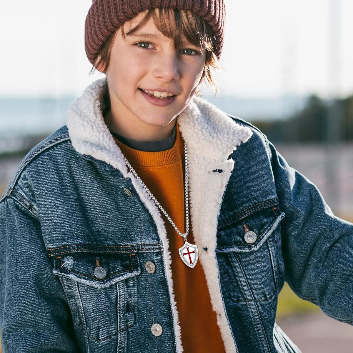 Colgante Cruz Templaria Plata Esterlina 925 con Cadena 55-60 cm