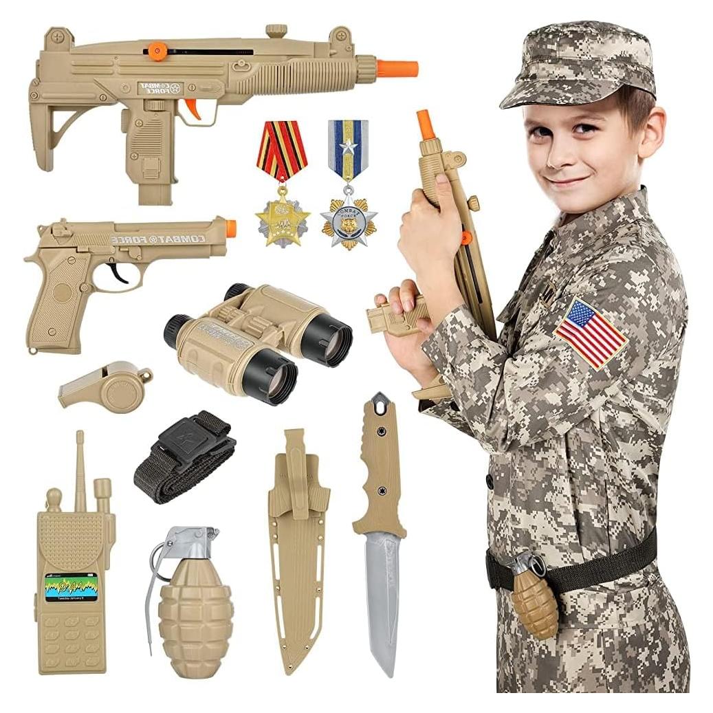 Disfraz de Soldado del Ejército GIFTINBOX para Niños 3-12 Años