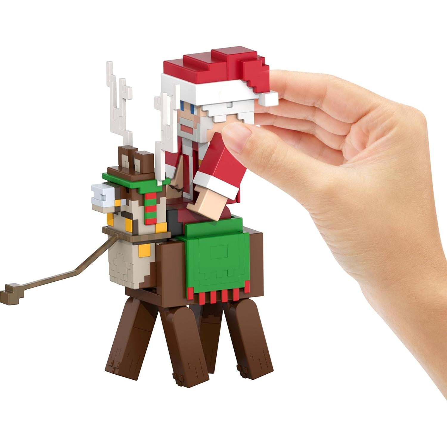 Calendario de Adviento Minecraft Mattel con 3 Figuras y 24 Sorpresas