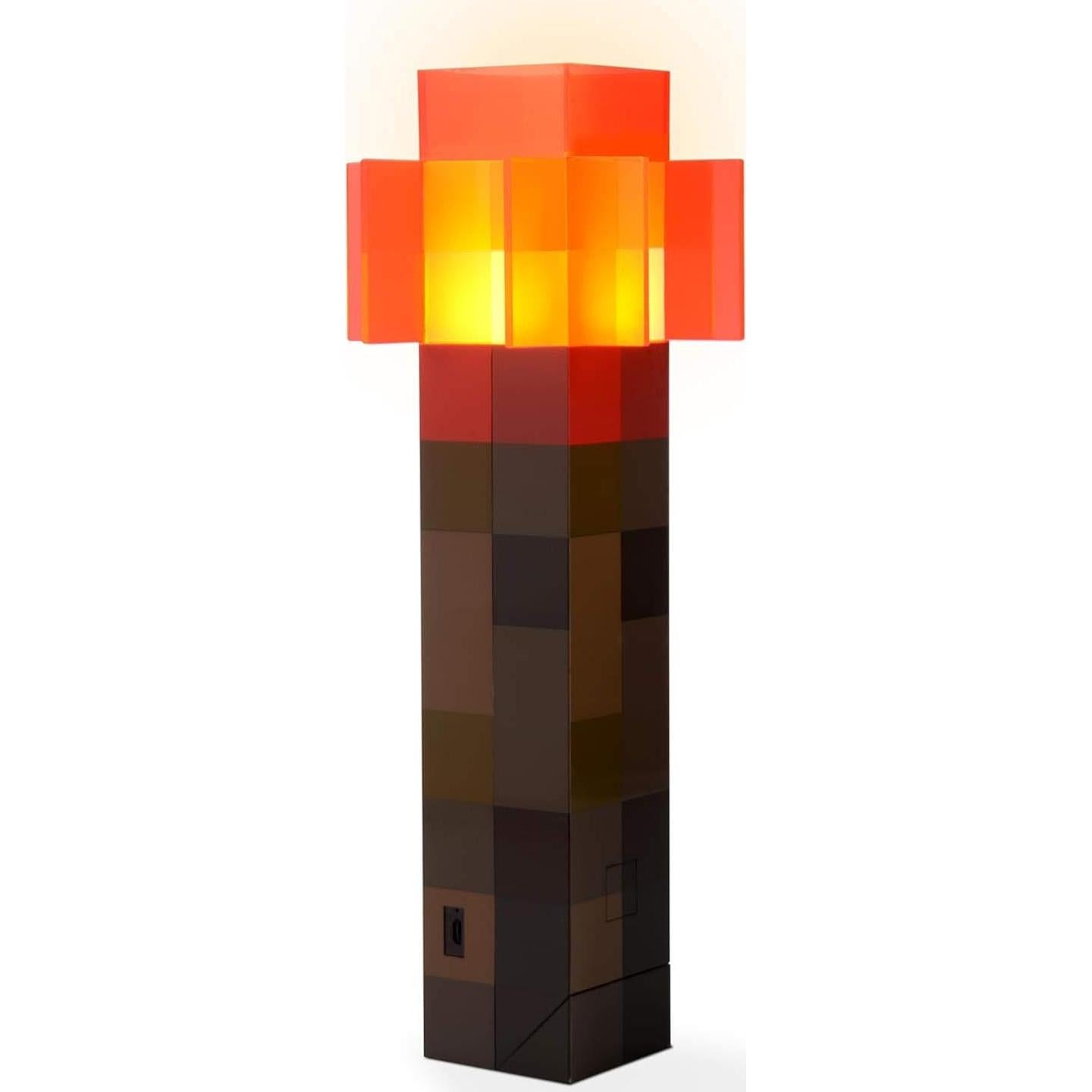 Lámpara LED Antorcha de Redstone Minecraft 34.3 cm Recargable