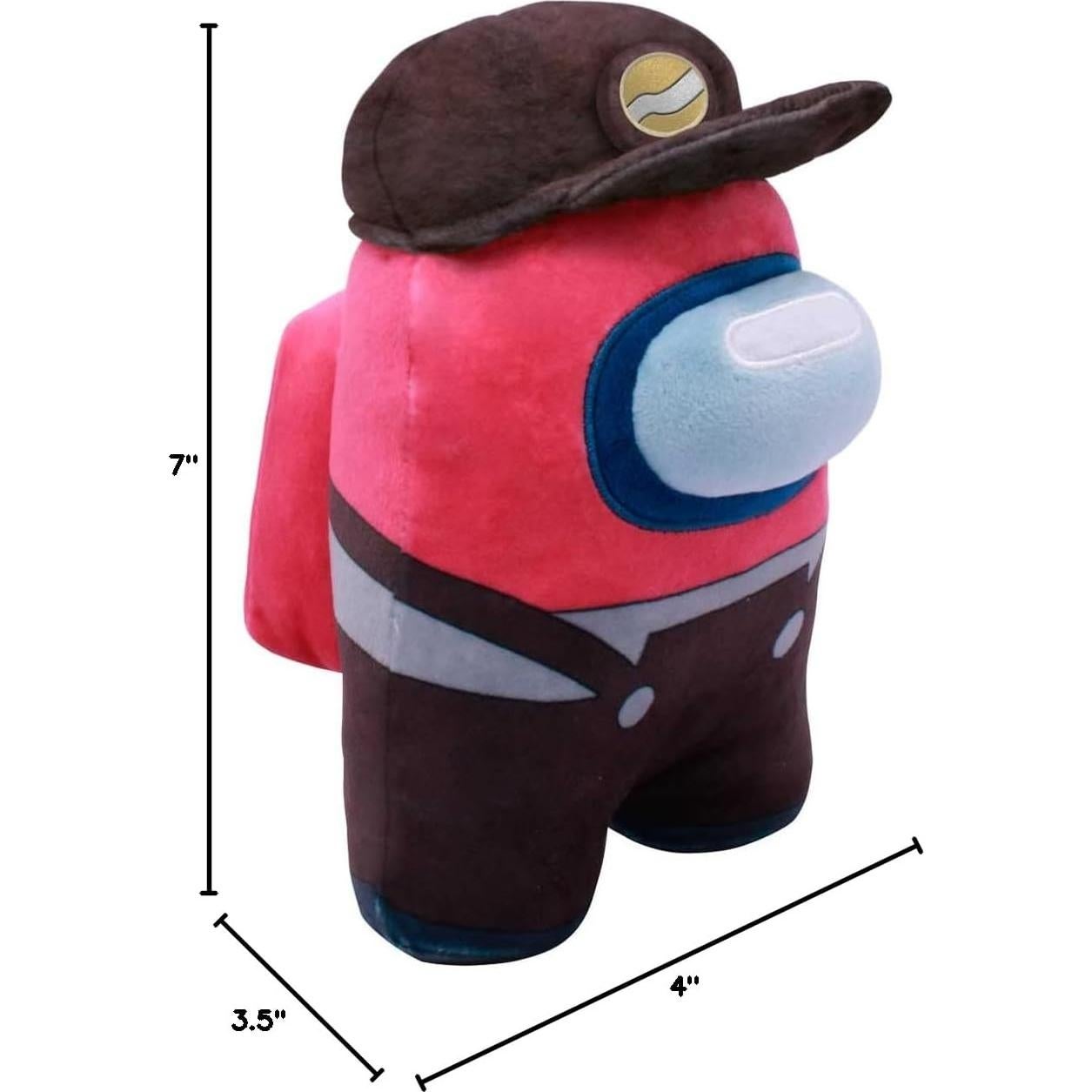 Peluche Among Us Rosa Minero Marrón 18 cm Just Toys