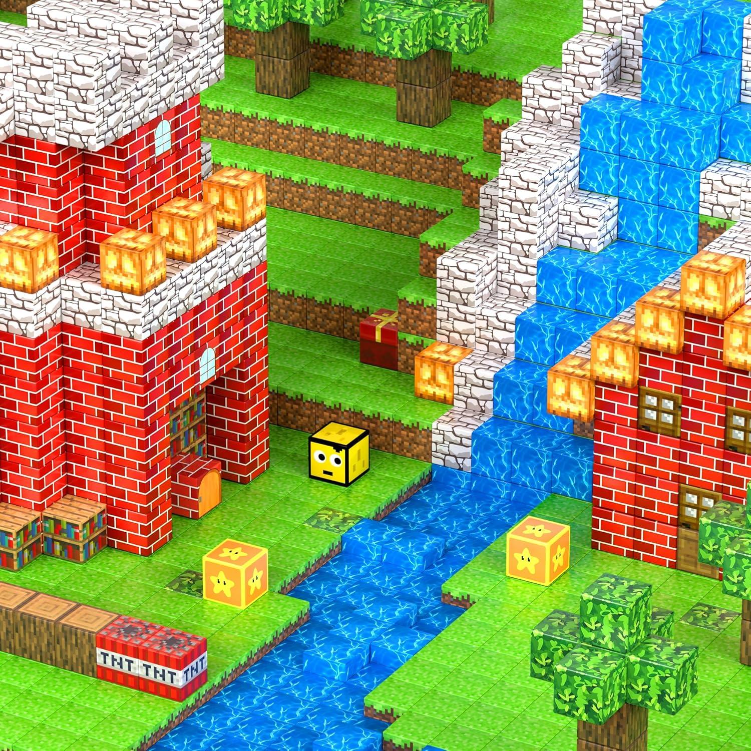 Set de 100 Bloques Magnéticos para Construcción - Juguetes STEM