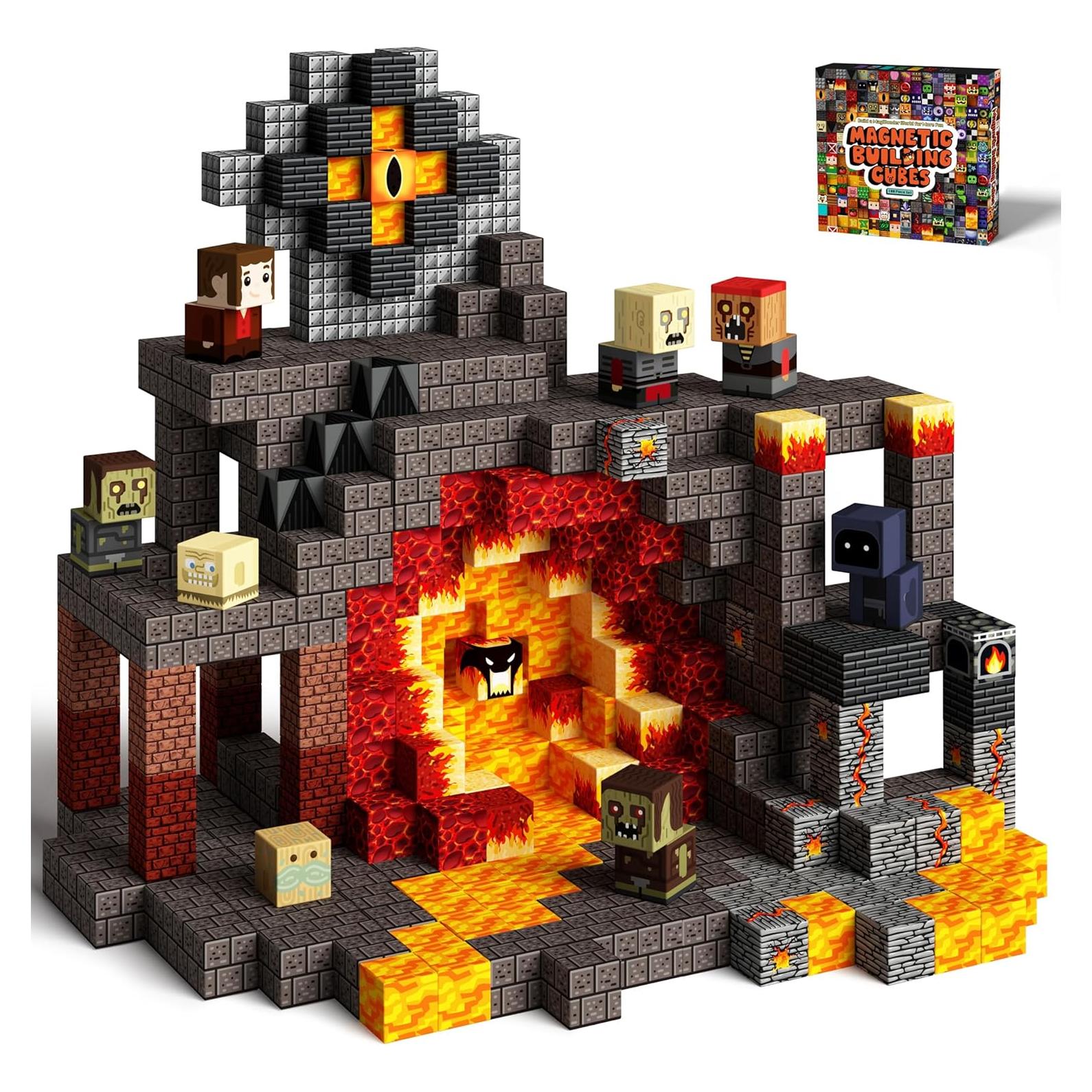 Bloques Magnéticos idoot 100PCS Juguetes Sensoriales STEM