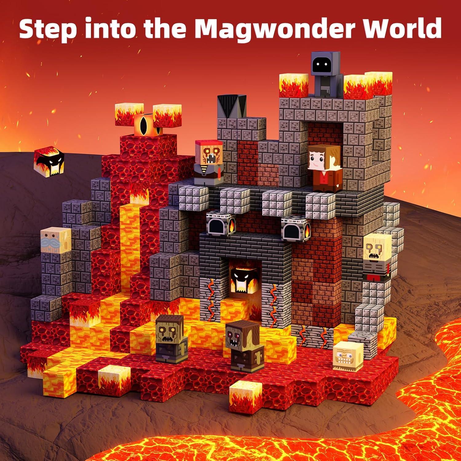 Bloques Magnéticos idoot 100PCS Juguetes Sensoriales STEM