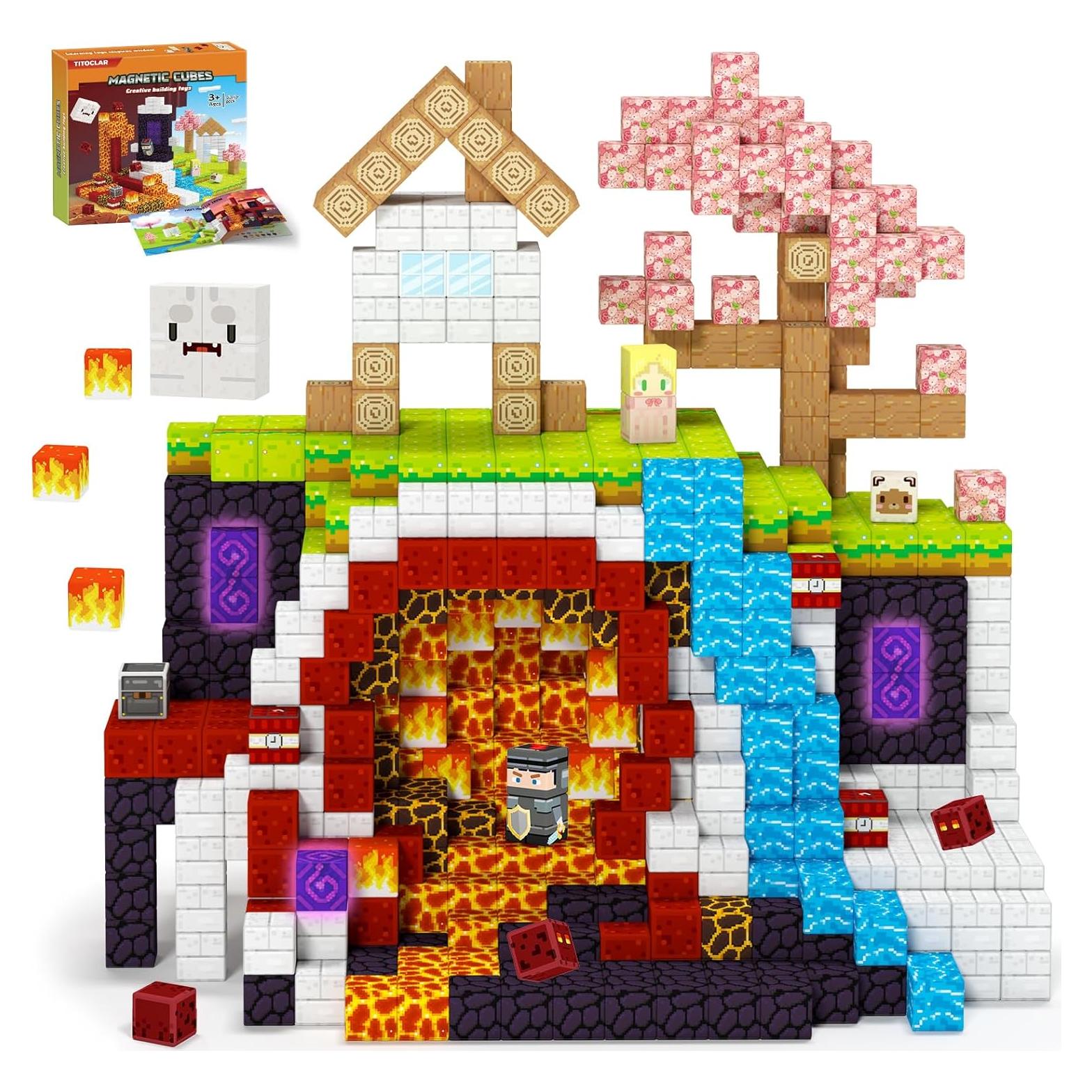 Bloques Magnéticos Titoclar 100 Piezas Juguetes Educativos