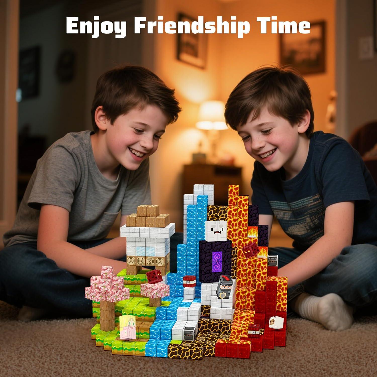 Bloques Magnéticos Titoclar 100 Piezas Juguetes Educativos