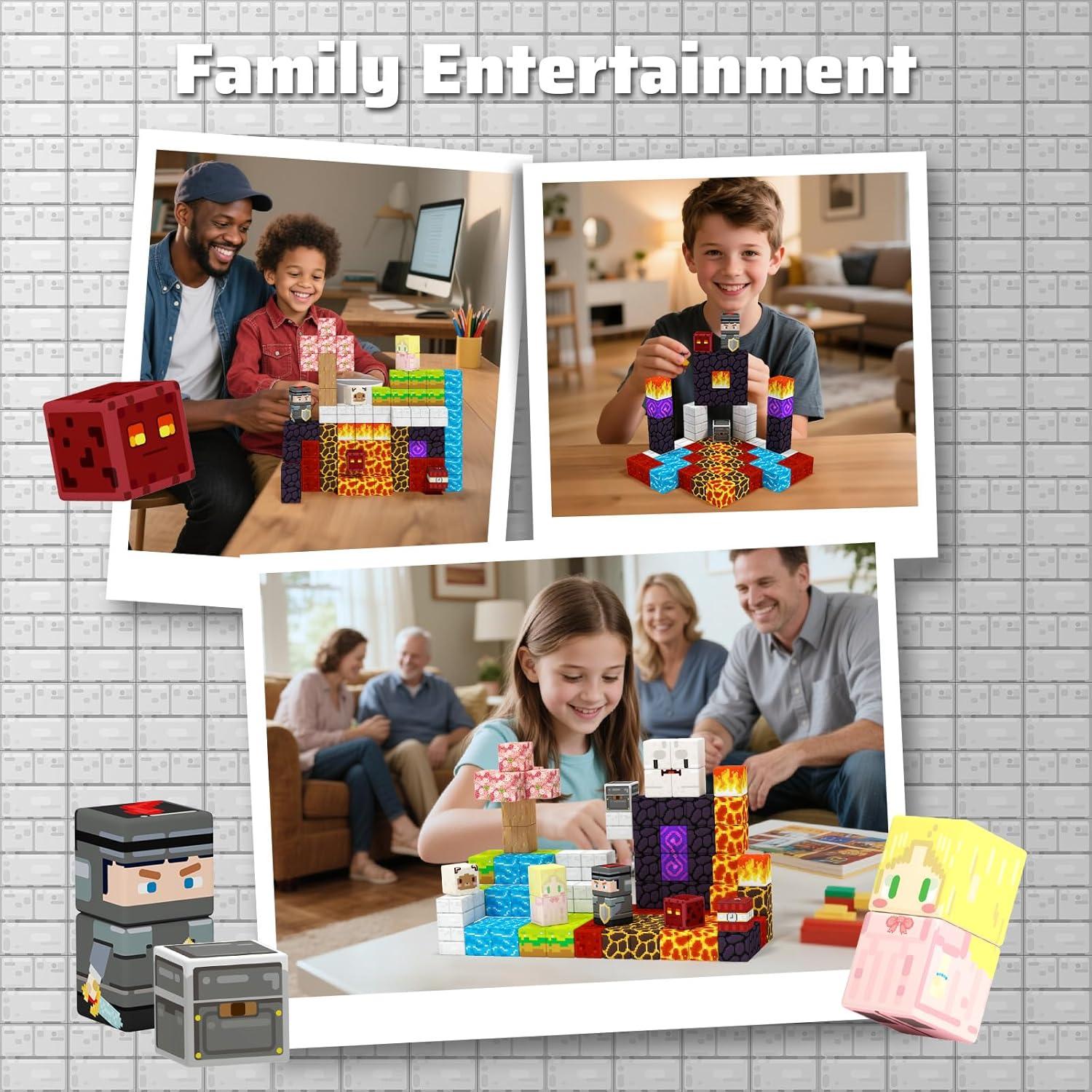 Bloques Magnéticos Titoclar 100 Piezas Juguetes Educativos