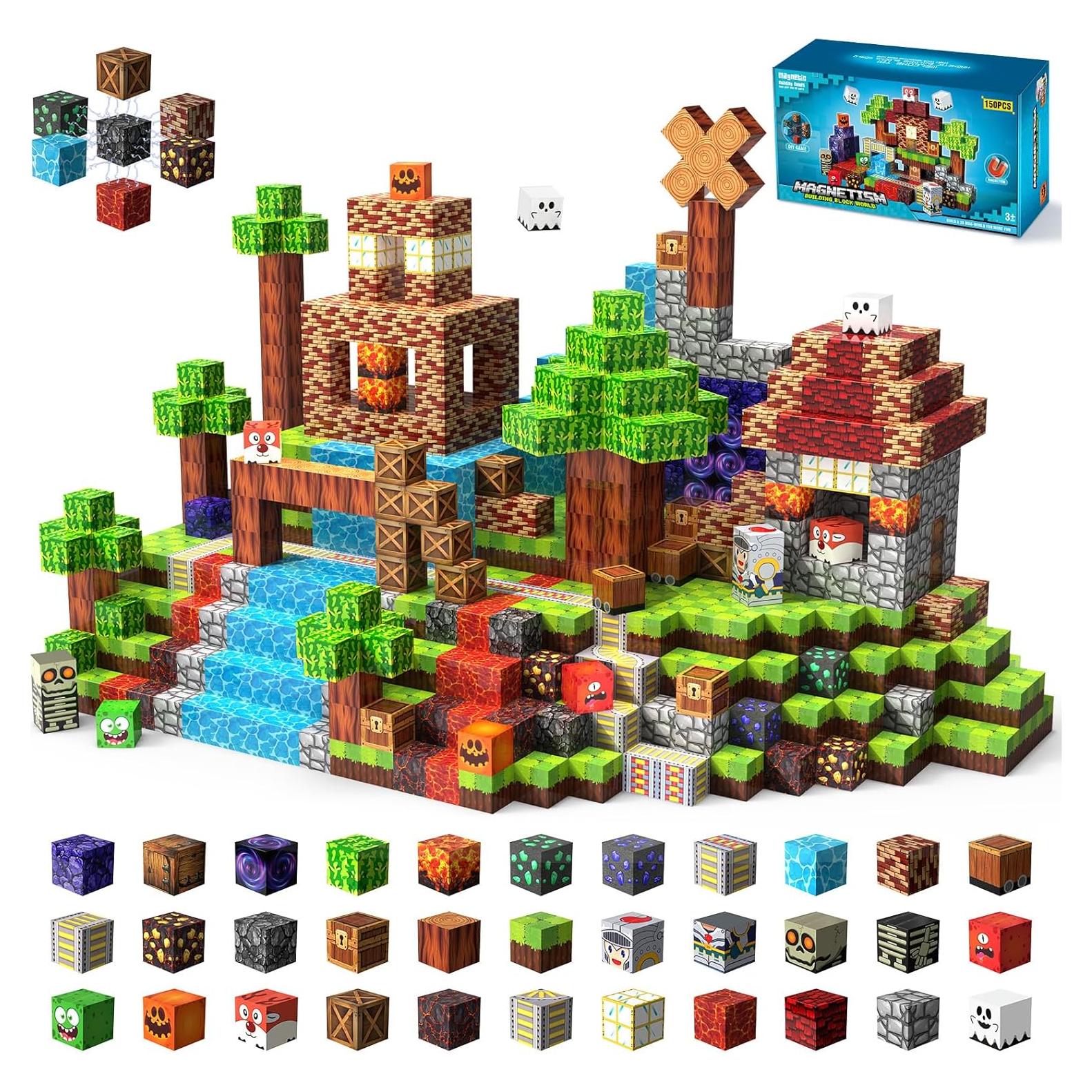 Bloques Magnéticos 150PCS - Juguete de Construcción STEM