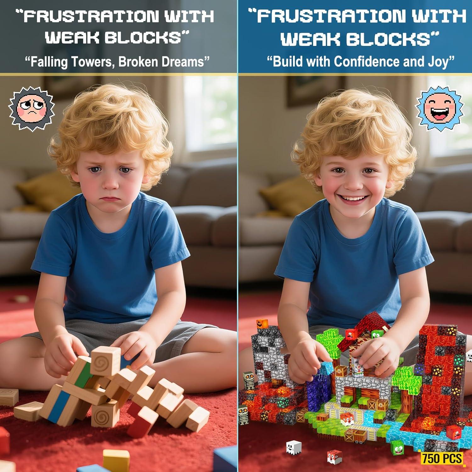 Bloques Magnéticos 150PCS - Juguete de Construcción STEM