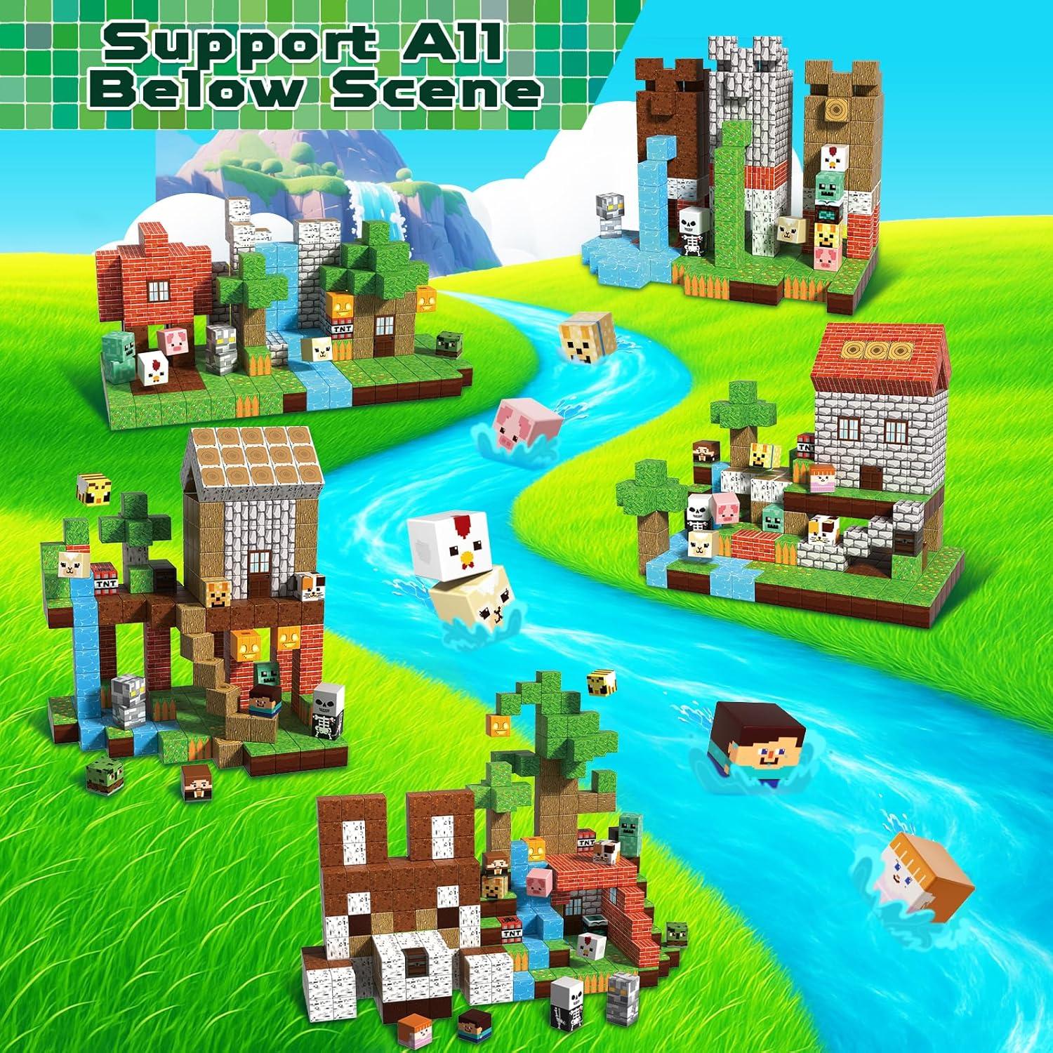 300PCS Bloques Magnéticos ToyUnited - Juguetes Educativos STEM