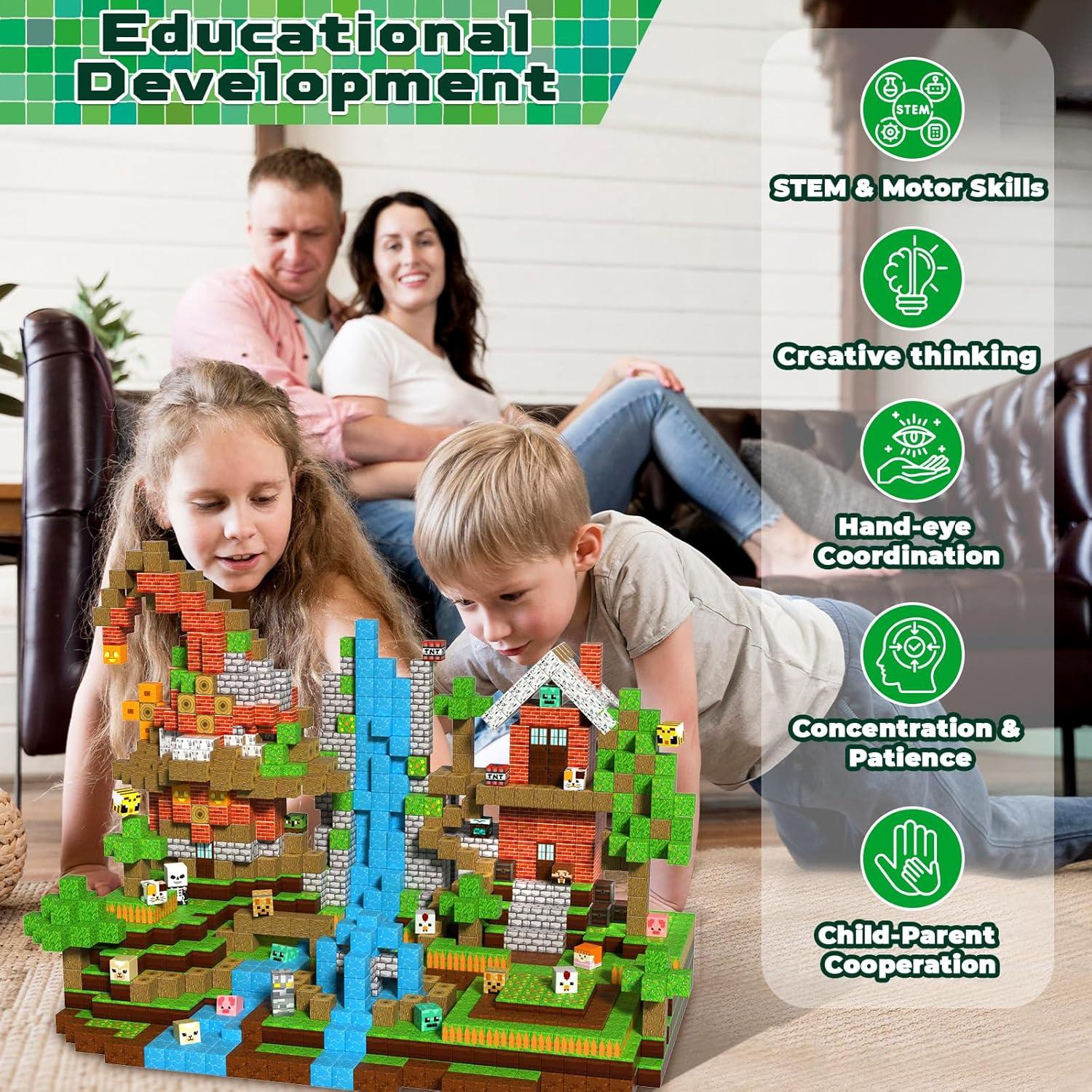 300PCS Bloques Magnéticos ToyUnited - Juguetes Educativos STEM