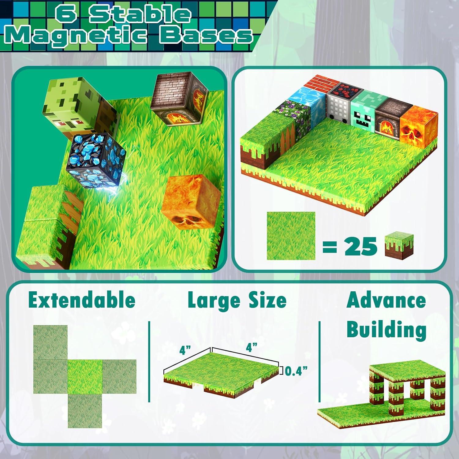 150 Piezas Bloques Magnéticos ToyUnited - Juguete Educativo STEM