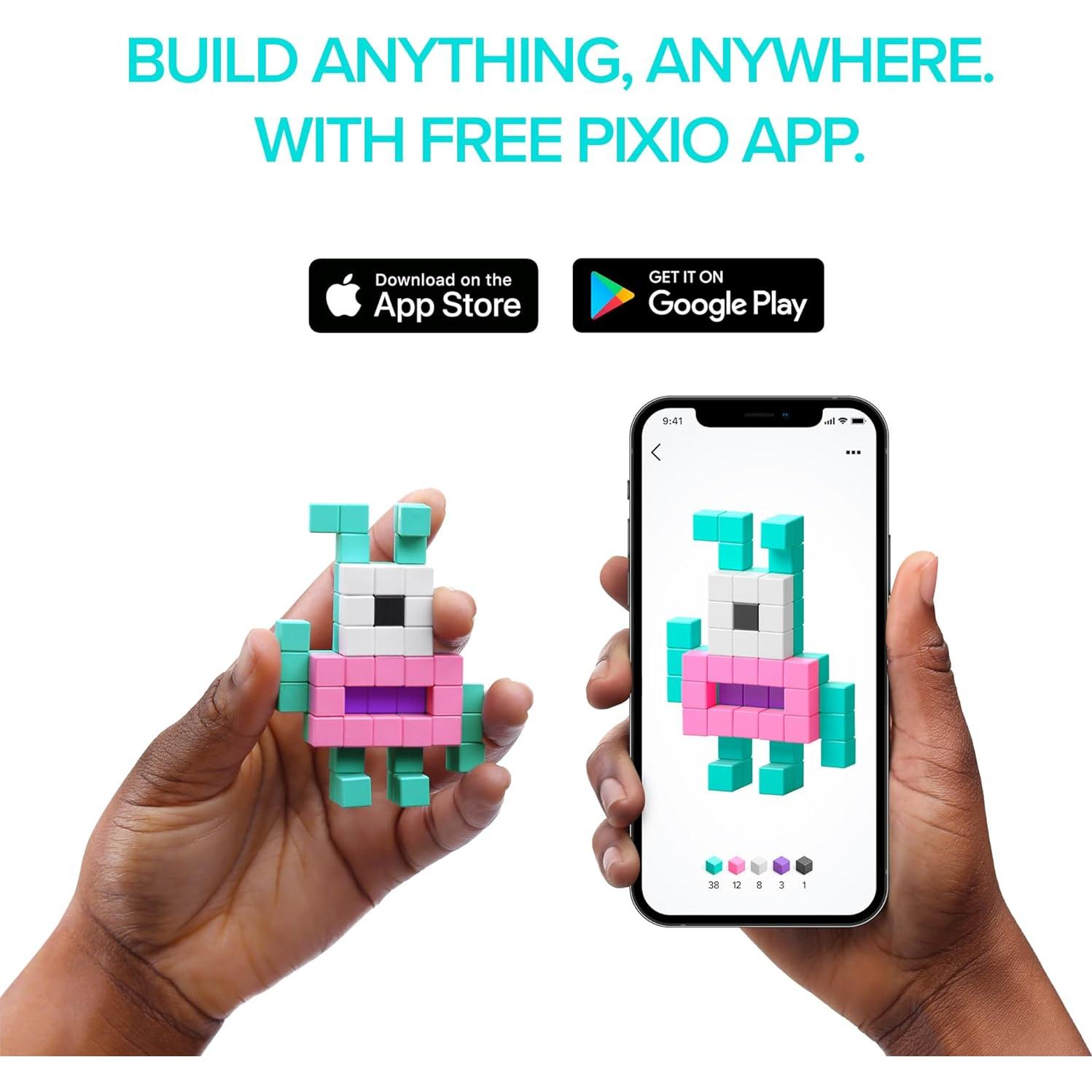 PIXIO-50 Bloques Magnéticos Pequeños 50 Piezas 8mm